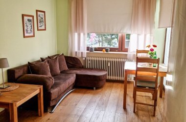 Wohnzimmer Ferienappartement Simone Hoffmann Dieses Foto zeigt das Wohnzimmer des Ferienappartements Simone Hoffmann