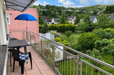 Balkon Ferienwohnung Ahrperle Dieses Foto zeigt den Balkon der Ferienwohnung Ahrperle