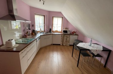 Küche Ferienwohnung Ahrtalfreude Dieses Foto zeigt die Küche in der Ferienwohnung Ahrtalfreude