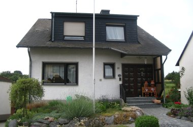 Dieses Foto zeigt die Außenansicht der Ferienwohnung am Frankenbach