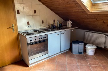 Küche Ferienwohnung Hoffmann Das Foto zeigt die Küche der Ferienwohnung Hoffmann