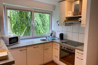 Küche Ferienwohnung Im Wildgarten Dieses Foto zeigt die Küche der Ferienwohnung Im Wildgarten