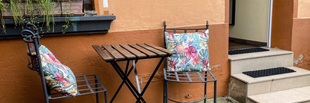 Terrasse Ferienwohnung Jara Rascón DIeses Foto zeigt die Terrasse der Ferienwohnung Jara Rascón