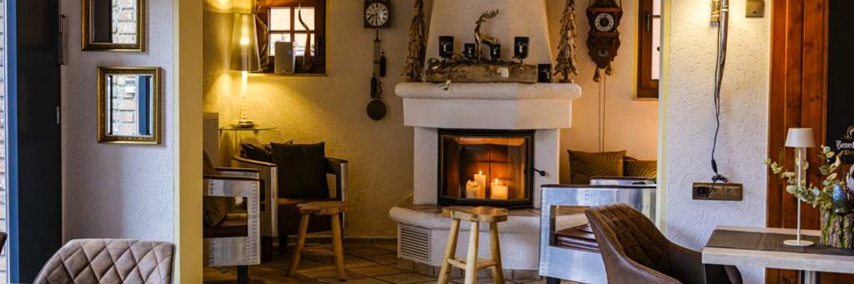 Dieses Foto zeigt das Restaurant im Gästehaus Bauer