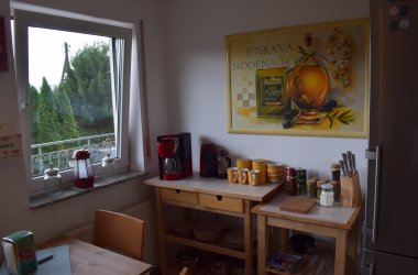 Küche Superior Apartment Ferienwohnung Ahrtalblick Dieses Foto zeigt die Küche des Superior Apartments Ferienwohnung Ahrtalblick