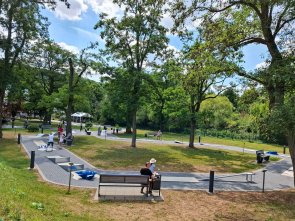Dieses Foto zeigt die Minigolfanlage in Bad Bodendorf