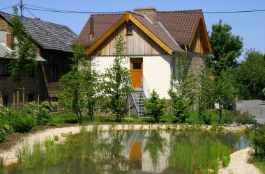 Dieses Foto zeigt das alte Backeshaus in Westum