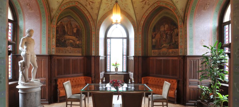 Turmzimmer im Schloss Sinzig Dieses Foto zeigt das Turmzimmer im Schloss Sinzig