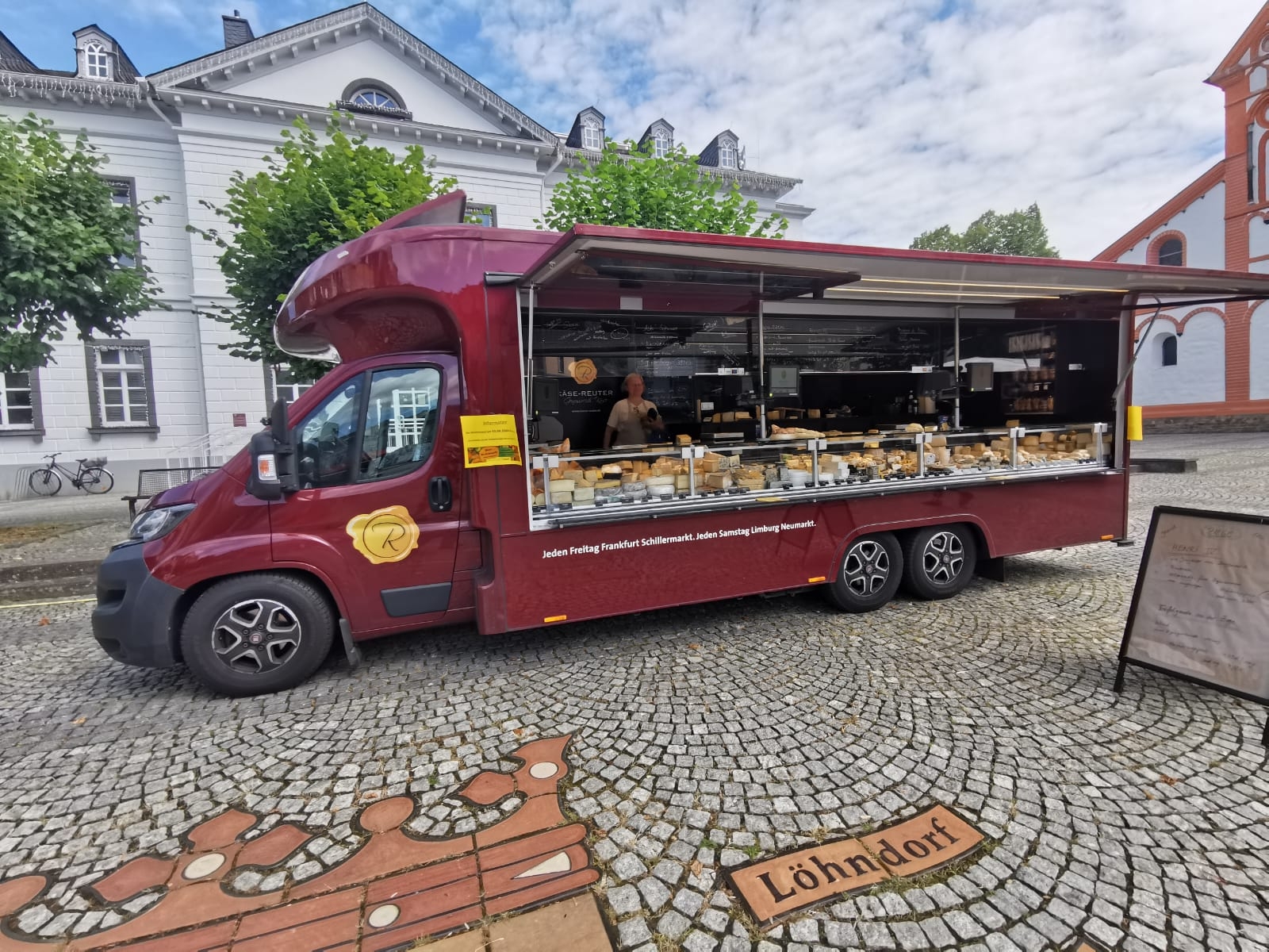 Käse-Reuter Dieses Foto zeigt den Stand von Käse-Reuter